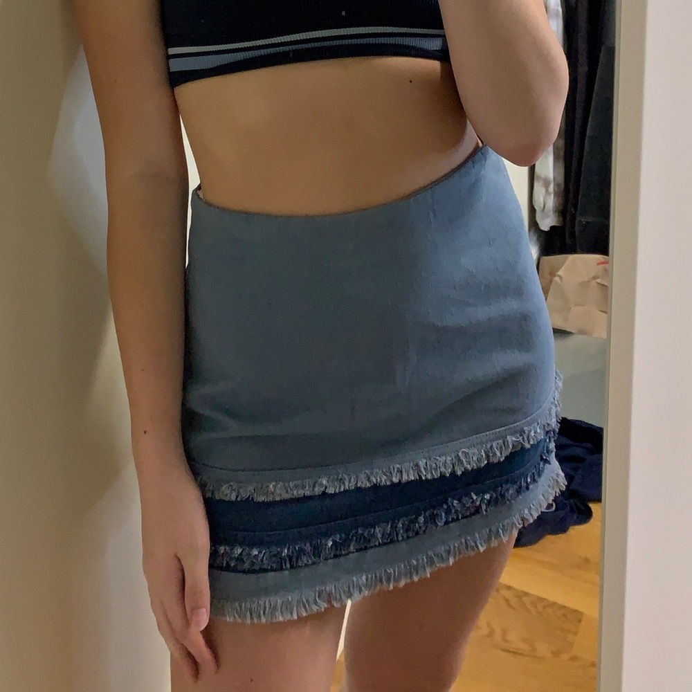 Lulu’s Denim Skirt